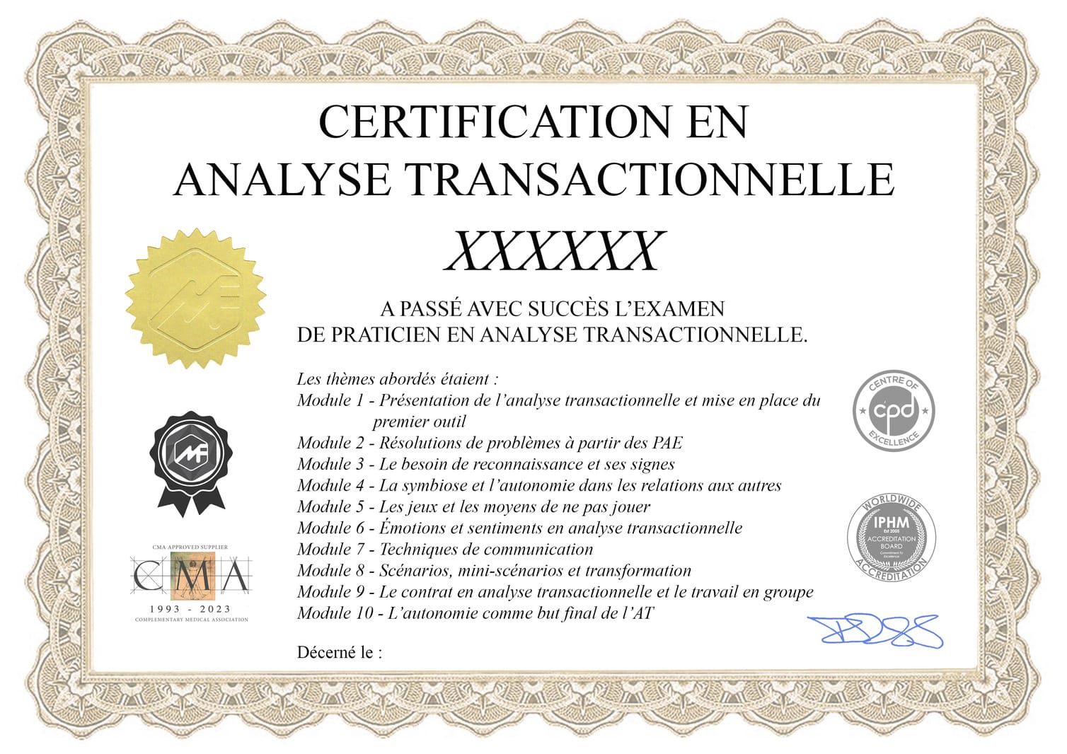 Formation en analyse transactionnelle Formation en analyse transactionnelle